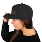 Human LGBTQ Snapback Hat - Image 13