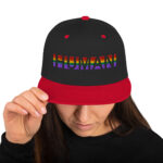 Human LGBTQ Snapback Hat - Image 15