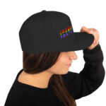 Human LGBTQ Snapback Hat - Image 14