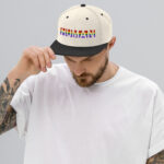 Human LGBTQ Snapback Hat - Image 5