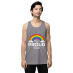 Play It Proud Men’s premium tank top - Image 43