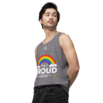 Play It Proud Men’s premium tank top - Image 46
