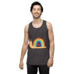 Snell LGBTQ Men’s premium tank top - Image 21