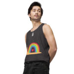Snell LGBTQ Men’s premium tank top - Image 23