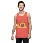 Snell LGBTQ Men’s premium tank top - Image 36