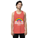 Play It Proud Men’s premium tank top - Image 38