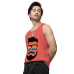 Beared LGBTQ Men’s premium tank top - Image 40