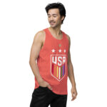 One Nation One Team LGBTQ Men’s premium tank top - Image 34