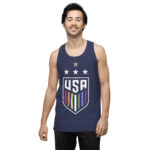 One Nation One Team LGBTQ Men’s premium tank top - Image 23