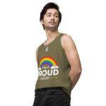 Play It Proud Men’s premium tank top - Image 36