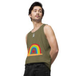 Snell LGBTQ Men’s premium tank top - Image 33