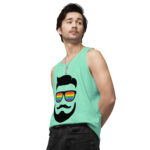 Beared LGBTQ Men’s premium tank top - Image 60