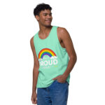 Play It Proud Men’s premium tank top - Image 4