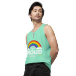 Play It Proud Men’s premium tank top - Image 60