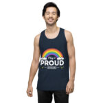 Play It Proud Men’s premium tank top - Image 19