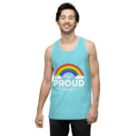 Play It Proud Men’s premium tank top - Image 54