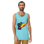 BullDog LGBTQ Men’s premium tank top - Image 25
