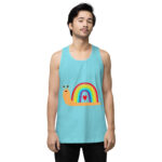Snell LGBTQ Men’s premium tank top - Image 50