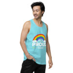 Play It Proud Men’s premium tank top - Image 55