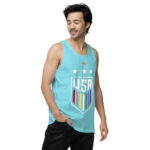 One Nation One Team LGBTQ Men’s premium tank top - Image 49
