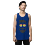 Beared LGBTQ Men’s premium tank top - Image 7