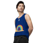 Snell LGBTQ Men’s premium tank top - Image 8