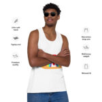 Snell LGBTQ Men’s premium tank top - Image 3