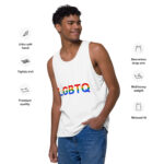 LGBTQ Men’s premium tank top - Image 5