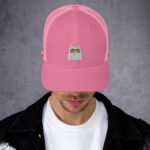 White Cat Trucker Cap - Image 2