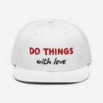 Do Things with Love Snapback Hat - Image 2