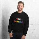 I Love Guncle Unisex Sweatshirt - Image 8
