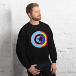 Captain Supports LGBTQ Unisex Sweatshirt - Image 15