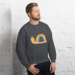 Snail LGBTQ Unisex Sweatshirt - Image 27