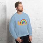 Snail LGBTQ Unisex Sweatshirt - Image 39