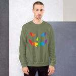 Skeleton Gay Pride LGBTQ Unisex Sweatshirt - Image 27