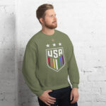 USA Pride LGBTQ Unisex Sweatshirt - Image 27