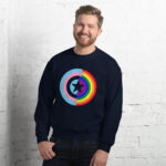 Captain Supports LGBTQ Unisex Sweatshirt - Image 16