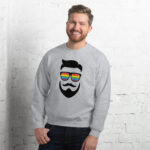 Beared LGBTQ Unisex Sweatshirt - Image 24