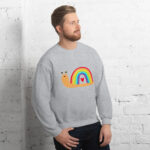 Snail LGBTQ Unisex Sweatshirt - Image 43
