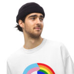 Captain Supports LGBTQ Unisex Sweatshirt - Image 11