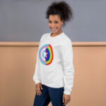 Captain Supports LGBTQ Unisex Sweatshirt - Image 2