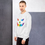 Skeleton Gay Pride LGBTQ Unisex Sweatshirt - Image 44