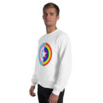 Captain Supports LGBTQ Unisex Sweatshirt - Image 9