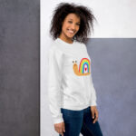 Snail LGBTQ Unisex Sweatshirt - Image 2