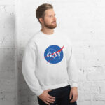 Gay in Universe Unisex Sweatshirt - Image 44