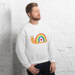 Snail LGBTQ Unisex Sweatshirt - Image 50