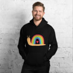Snail LGBTQ Unisex Hoodie - Image 7