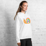 Snail LGBTQ Unisex Hoodie - Image 2