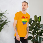 Born this Awesome LGBTQ Short-Sleeve Unisex T-Shirt - Image 47