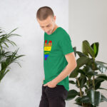 Born this Awesome LGBTQ Short-Sleeve Unisex T-Shirt - Image 40